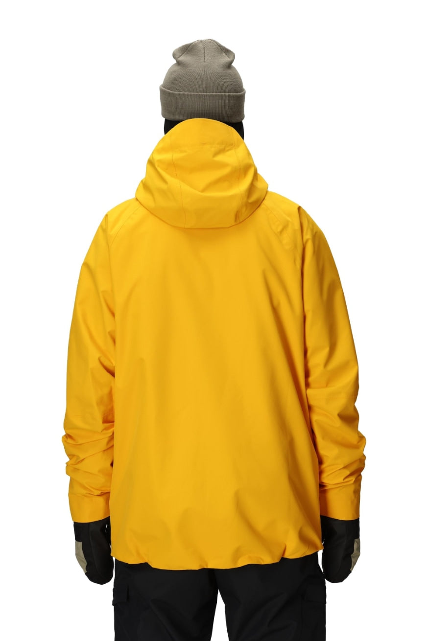 686 ロクハチロク MENS HYDRA THERMAGRAPH JACKET YELLOW GOLD 25-26 スノーボード ウェア