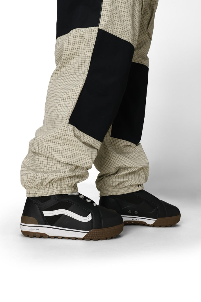 686 ロクハチロク Men's Ghost 2.5L Pant LIMESTONE GRID 25-26 スノーボード ウェア