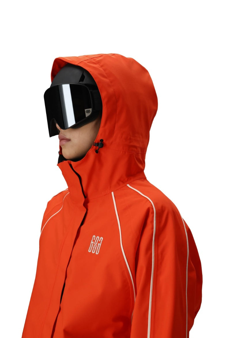 686 ロクハチロク WOMENS HOLOGRAM SHELL JACKET FLARE 25-26 スノーボード ウェア