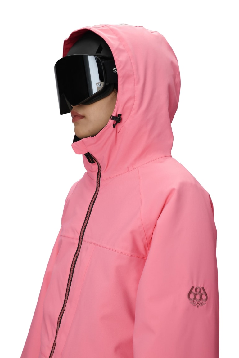 686 ロクハチロク WOMENS ATHENA INSULATED JACKET GERANIUM PINK 25-26 スノーボード ウェア