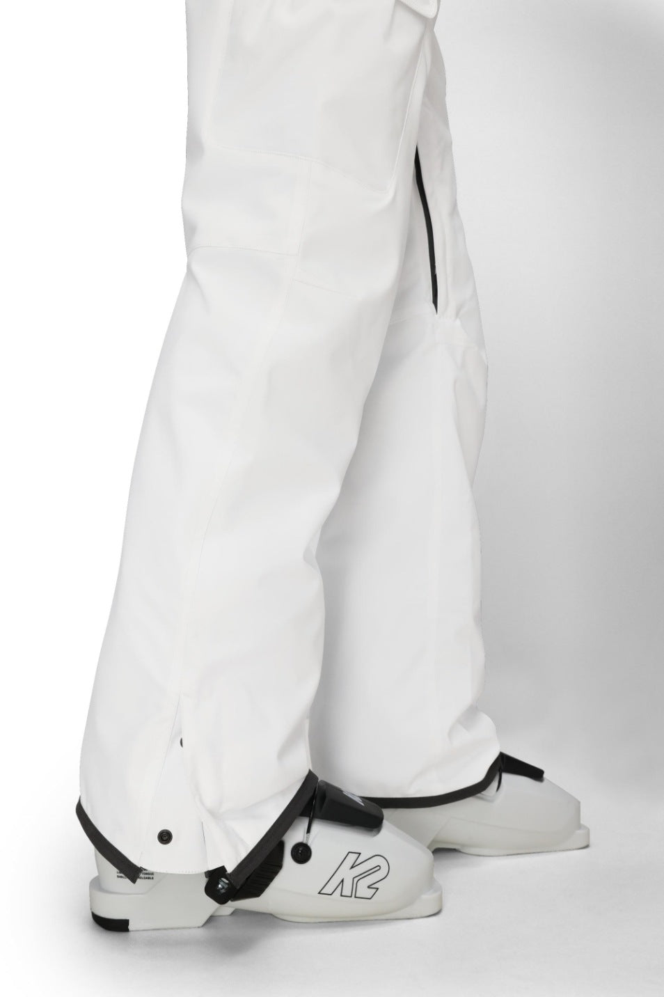 686 ロクハチロク WOMENS AURA INSULATED CARGO PANT WHITE 25-26 スノーボード ウェア