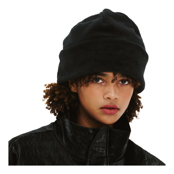 BSRABBIT ビーエスラビット [bsrabbit] SOFT FUR BEANIE 24-25 スノーボード アクセサリー Black