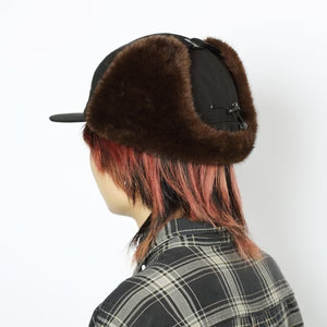 スノーボード アクセサリー イービーエス EBS FUR CAP BLACK 25-26 送料無料 日本正規品 予約商品 店頭受け取り可能
