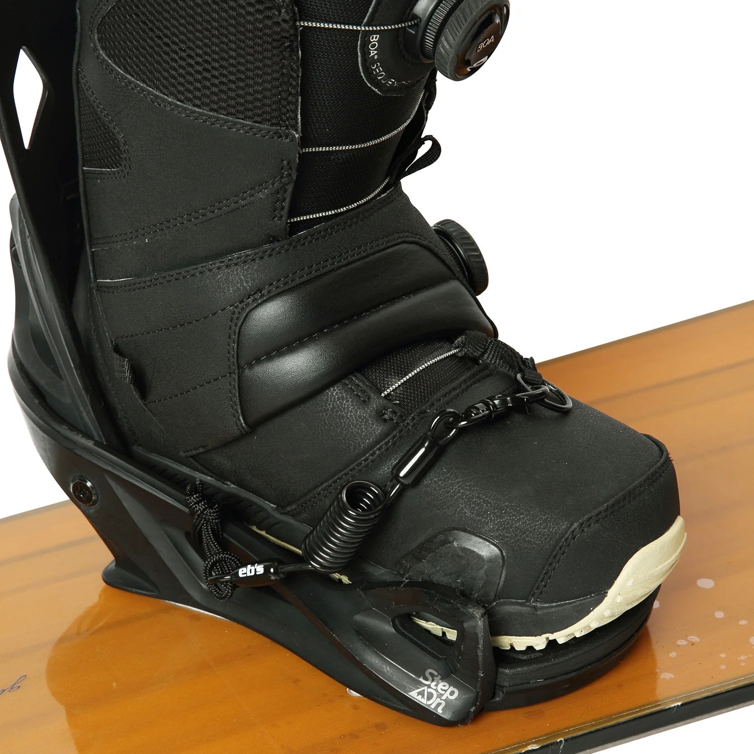 EBS エビス SLIM LEASH 25-26 スノーボード アクセサリー BLACK
