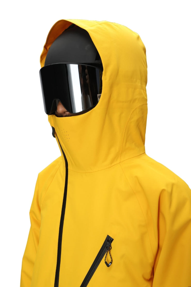 686 ロクハチロク MENS HYDRA THERMAGRAPH JACKET YELLOW GOLD 25-26 スノーボード ウェア