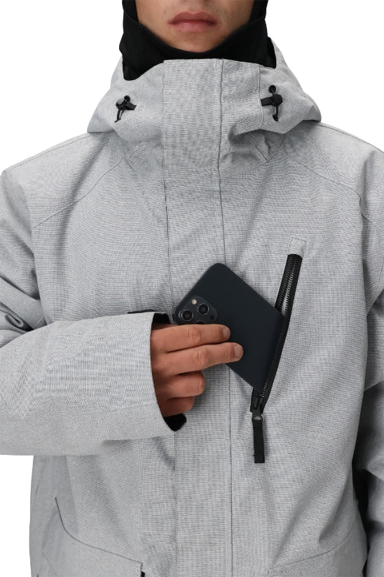 686 ロクハチロク MENS NIGHTLINE INSULATED JACKET LIMESTONE DOBBY 25-26 スノーボード ウェア