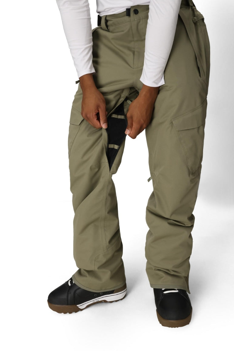 686 ロクハチロク MENS INFINITY INSULATED CARGO PANT SAGE 25-26 スノーボード ウェア