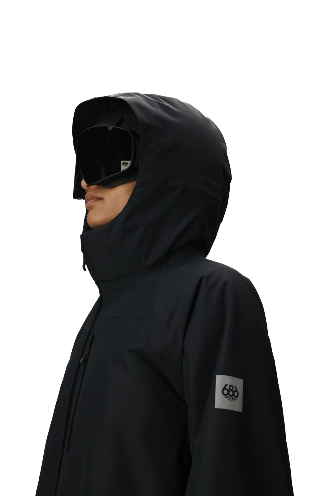 686 ロクハチロク WOMENS HYDRA THERMAGRAPHJACKET BLACK 25-26 スノーボード ウェア