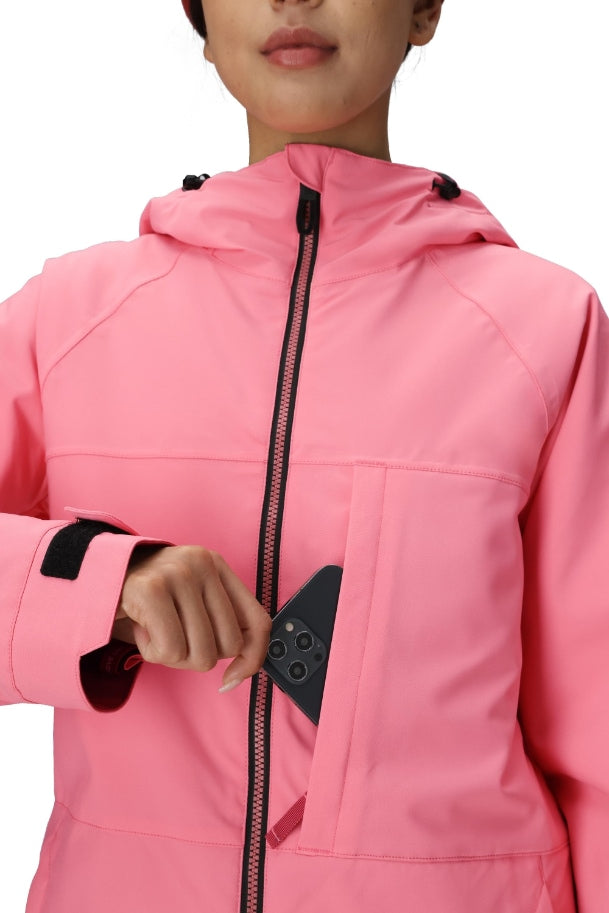 686 ロクハチロク WOMENS ATHENA INSULATED JACKET GERANIUM PINK 25-26 スノーボード ウェア