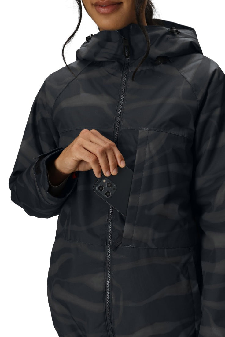 686 ロクハチロク WOMENS ATHENA INSULATED JACKET BLACK VAPORS 25-26 スノーボード ウェア