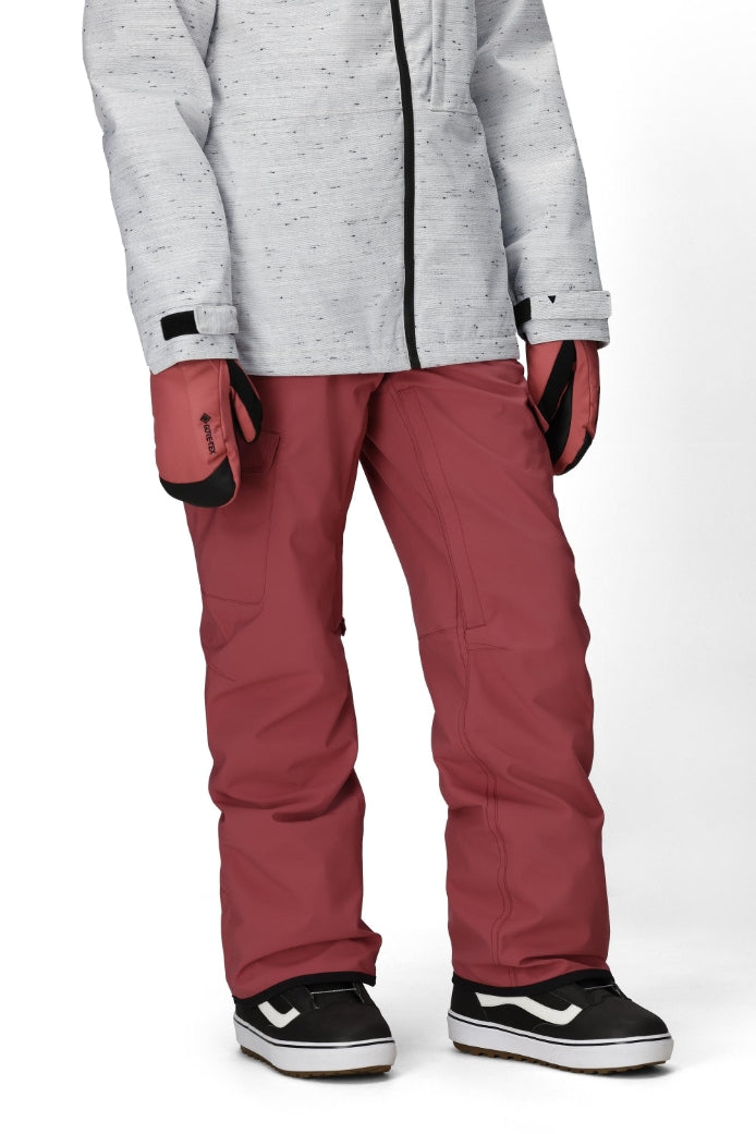 686 ロクハチロク WOMENS AURA INSULATED CARGO PANT ROSEWOOD 25-26 スノーボード ウェア