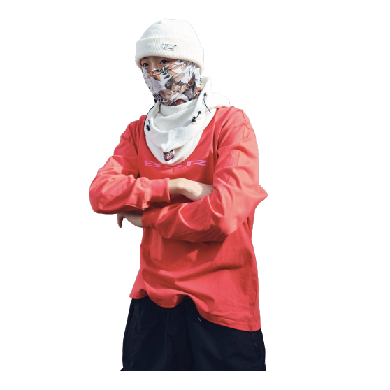 BSRABBIT ビーエスラビット [bsrabbit] BSR BALACLAVA 24-25 スノーボード アクセサリー Real Tree White