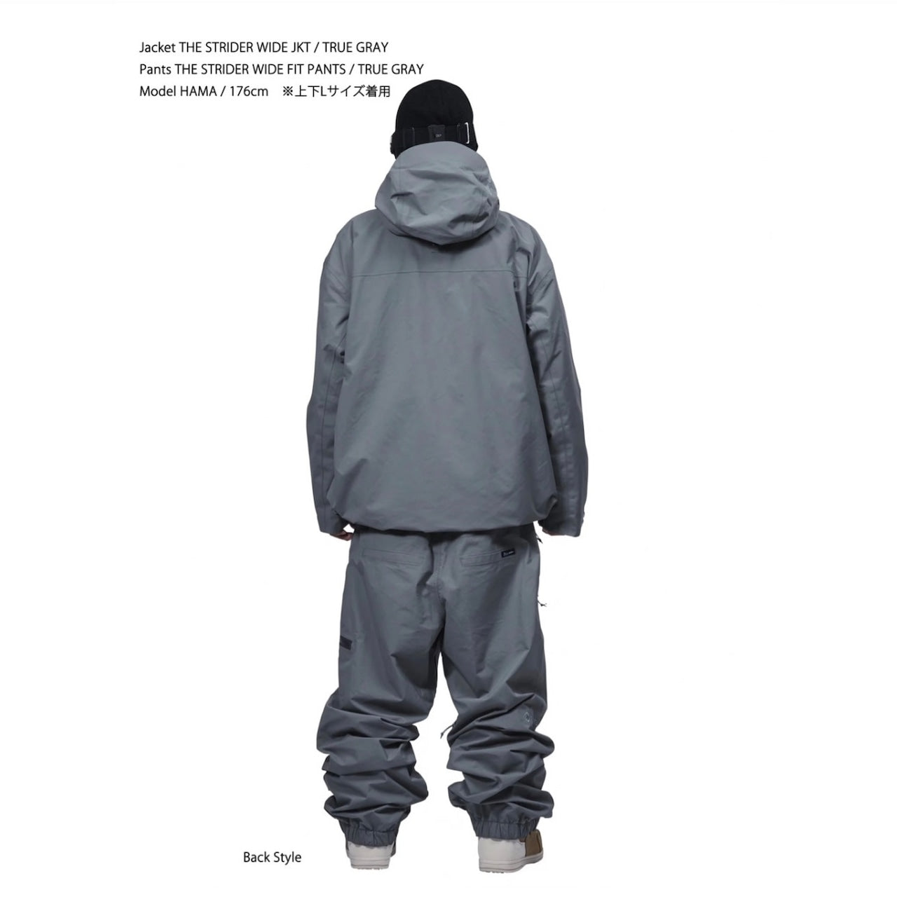 25-26 REW STRIDER WIDE FIT PANTS 01 [GORE-TEX 2L] TRUE GRAY