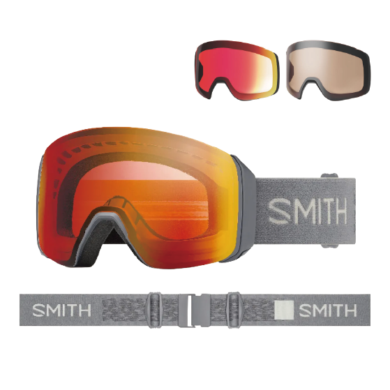 SMITH ゴーグル スミス  4D MAG XL CIRRUS GREY 010276511 26-27 スノーボードゴーグル 日本正規品