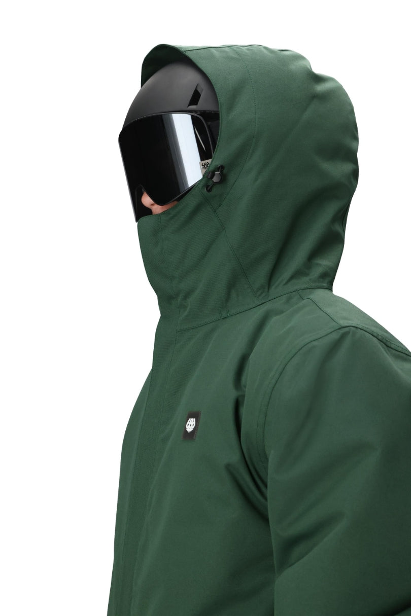 686 ロクハチロク MENS FOUNDATION INSULATED JACKET MOSS GREEN 25-26 スノーボード ウェア