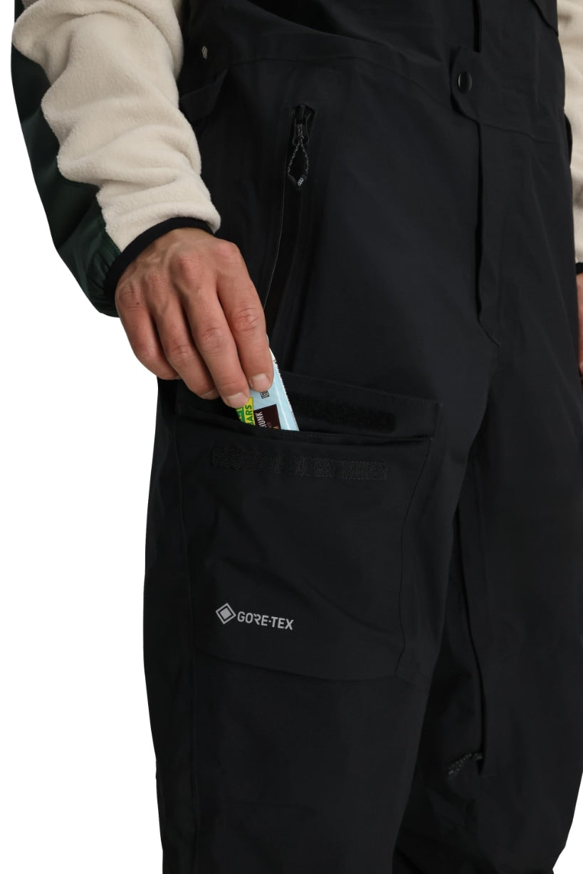 686 ロクハチロク MENS GORE-TEX DISPATCH SHELL BIB BLACK 25-26 スノーボード ウェア