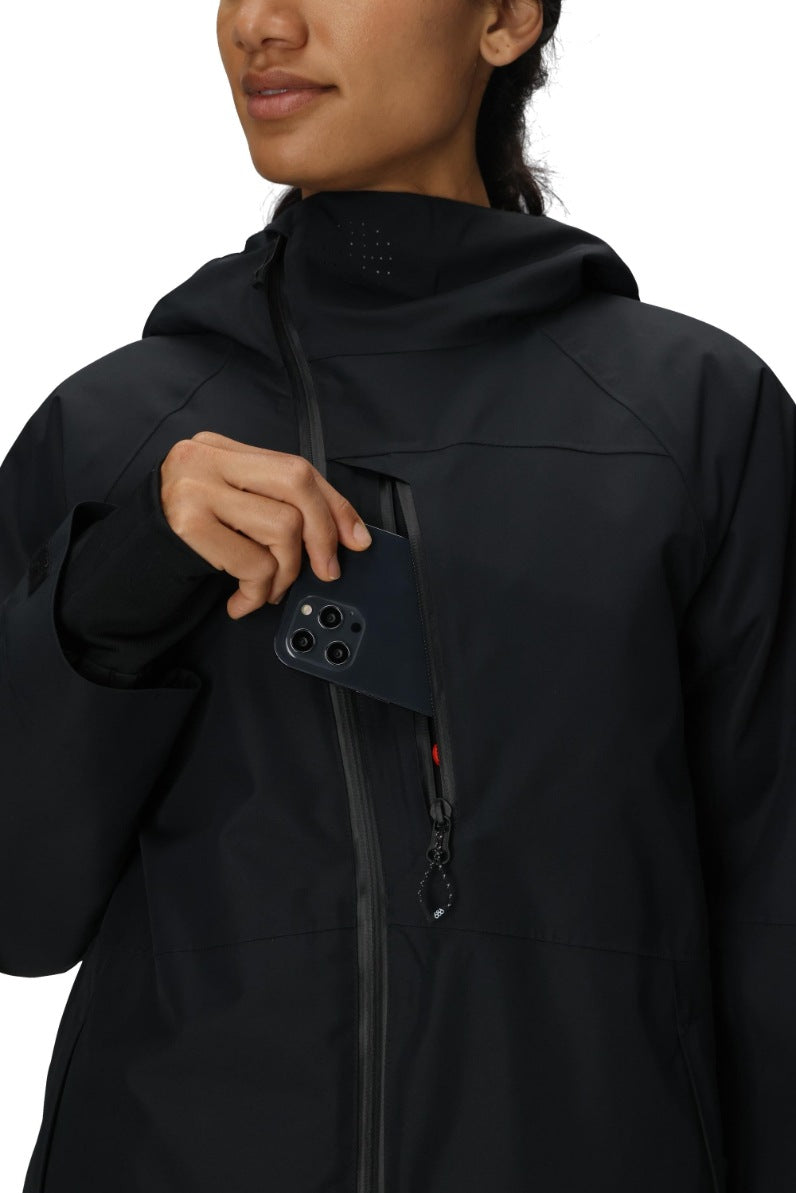 686 ロクハチロク WOMENS HYDRA THERMAGRAPHJACKET BLACK 25-26 スノーボード ウェア
