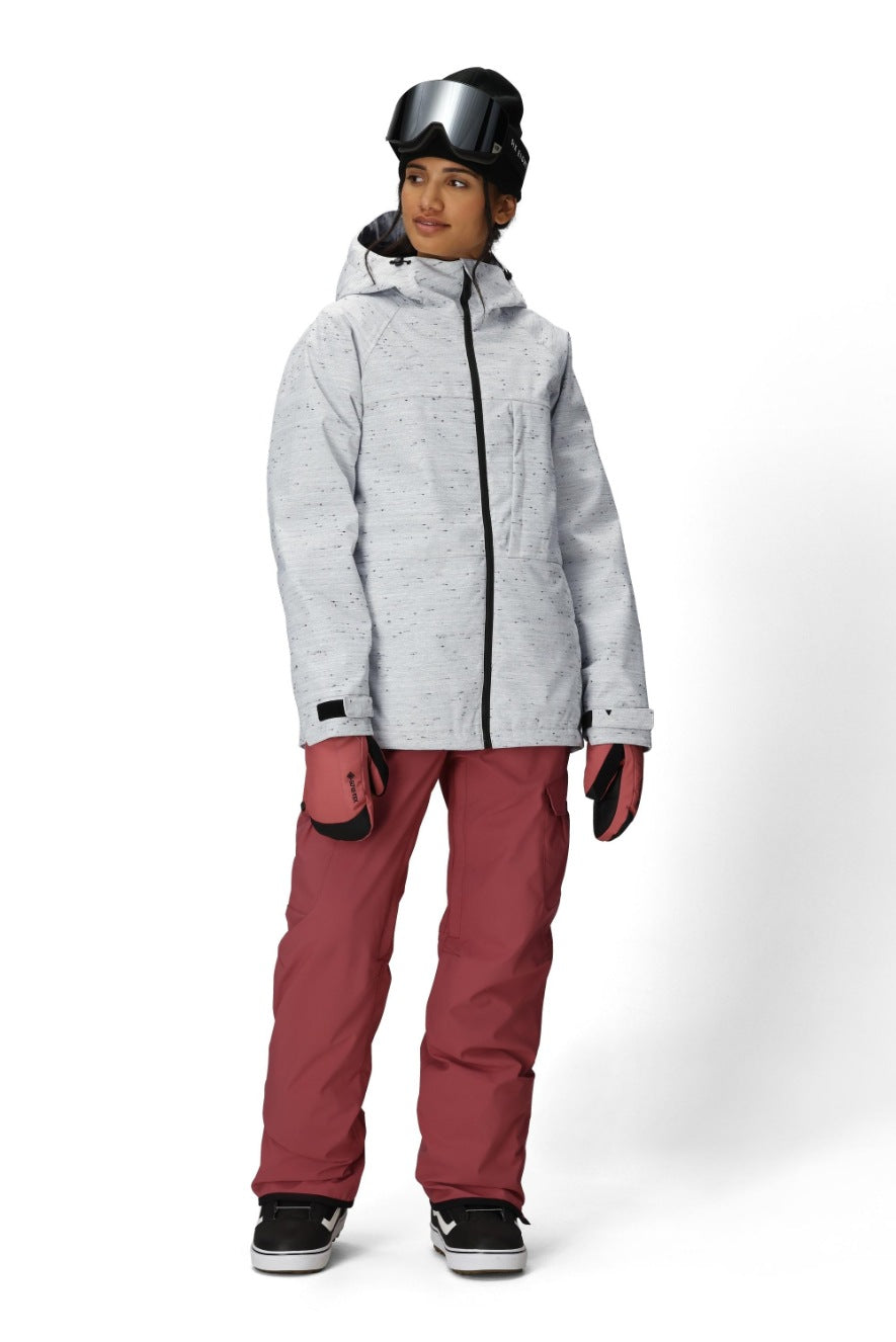 686 ロクハチロク WOMENS AURA INSULATED CARGO PANT ROSEWOOD 25-26 スノーボード ウェア