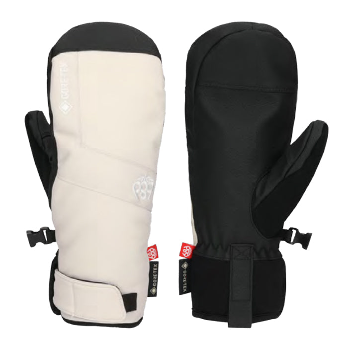 25-26 686 WOMENS GORE-TEX LINEAR UNDER CUFF MITT LIMESTONE スノーボード 日本正規品 早期予約