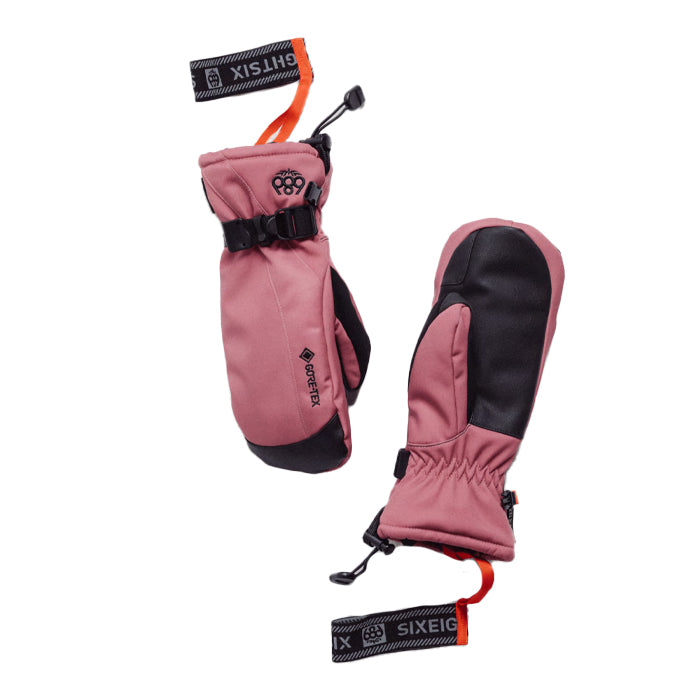 25-26 686 WOMENS GORE-TEX LINEAR MITT WHITE スノーボード 早期予約