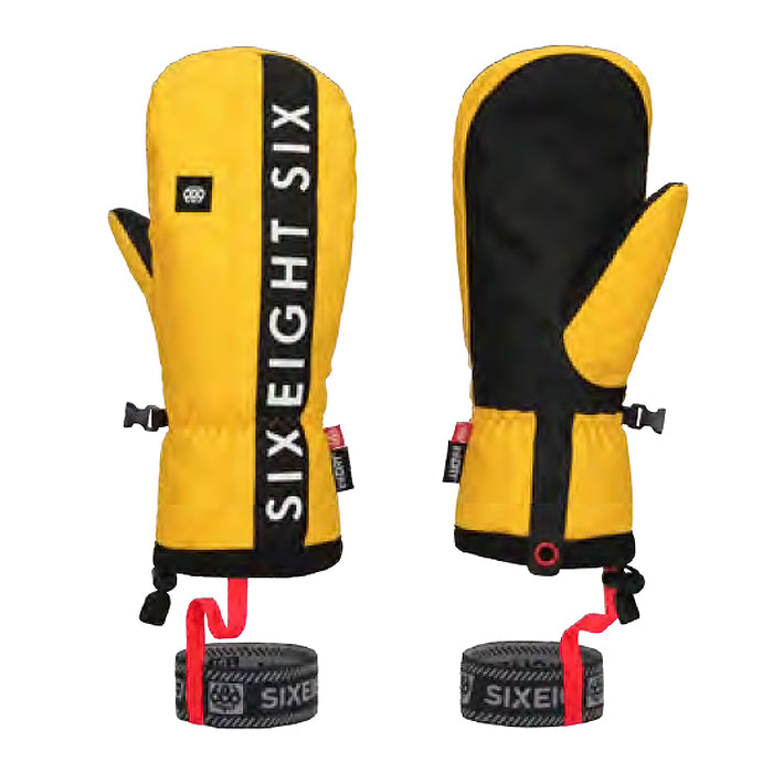 25-26 686 Men's Team Merino Mitt YELLOW GOLD スノーボード 早期予約