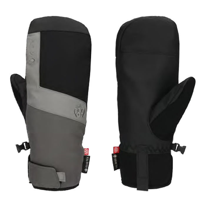25-26 686 MENS GORE-TEX LINEAR UNDER CUFF MITT CHARCOAL スノーボード 早期予約