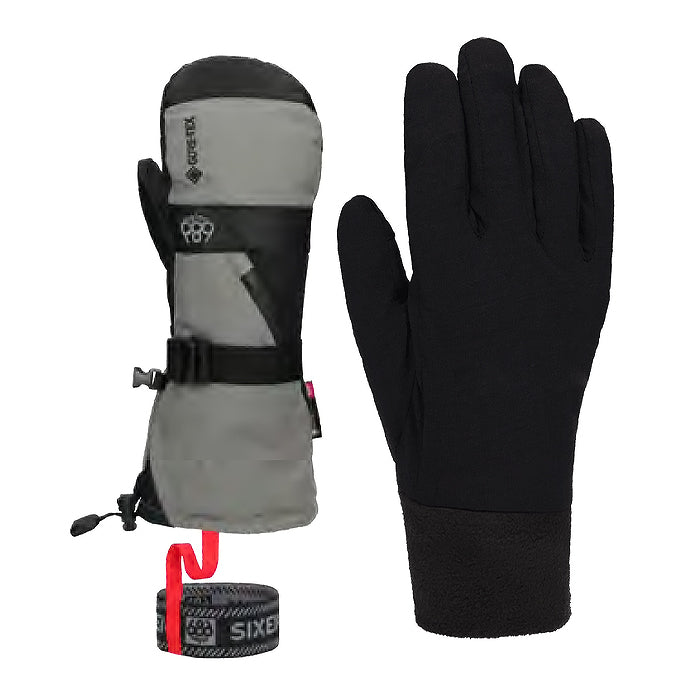 25-26 686 MENS GORE-TEX SMARTY 3-in-1 GAUNLET MITT CHARCOAL スノーボード 日本正規品 早期予約