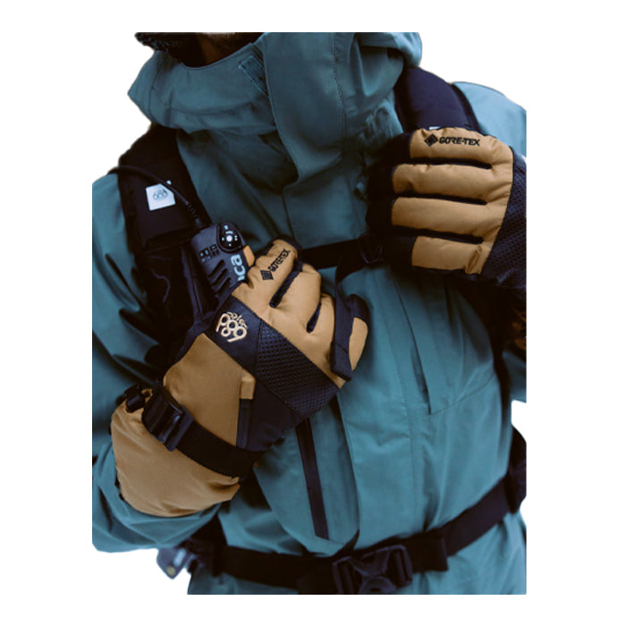 25-26 686 MENS GORE-TEX SMARTY 3-in-1 GAUNLET GLOVE CARAMEL スノーボード 日本正規品 早期予約