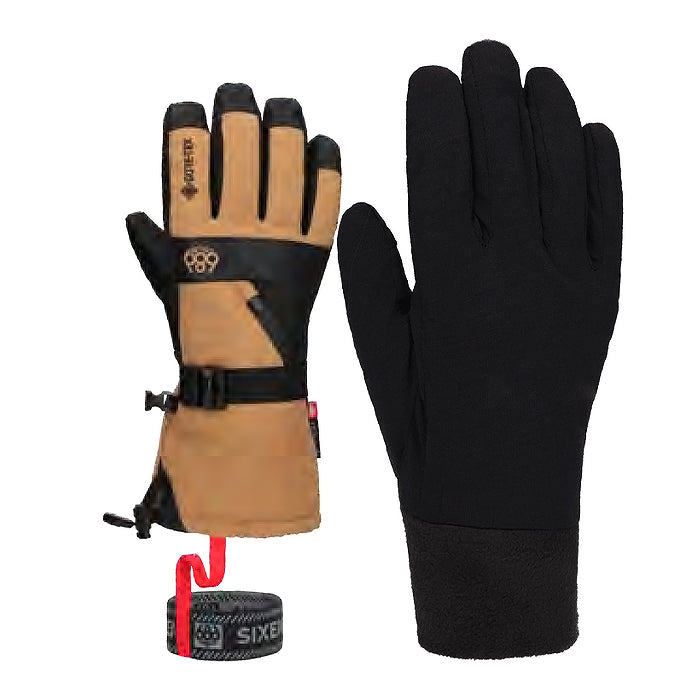 25-26 686 MENS GORE-TEX SMARTY 3-in-1 GAUNLET GLOVE CARAMEL スノーボード 日本正規品 早期予約
