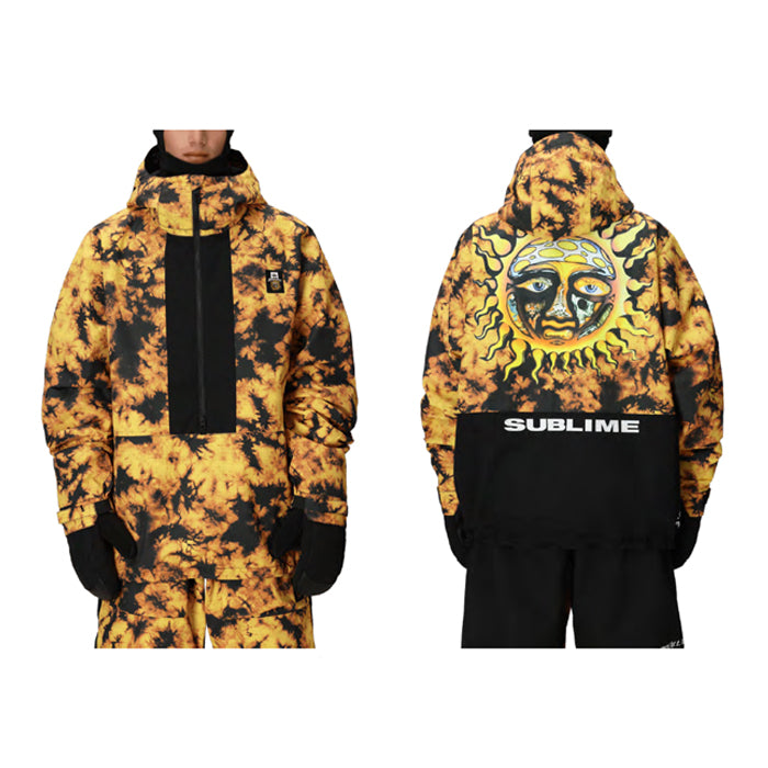 25-26 686 MENS 686 SUBLIME SHELL ANORAK SUBLIME ORANGE TIE DYE スノーボード 日本正規品 早期予約