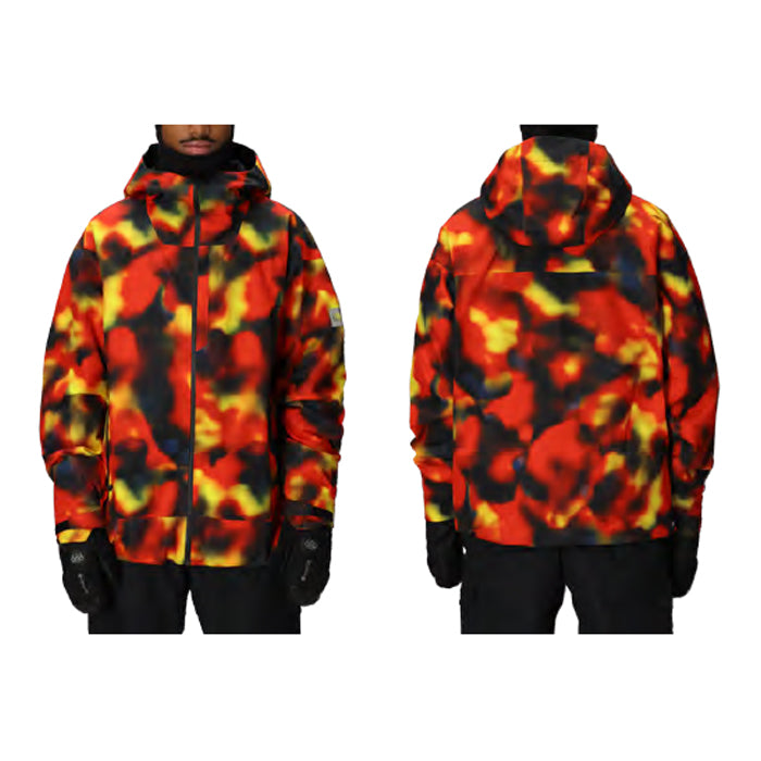 25-26 686 MENS GATEWAY SHELL JACKET RED SOLAR PRINT スノーボード 日本正規品 早期予約