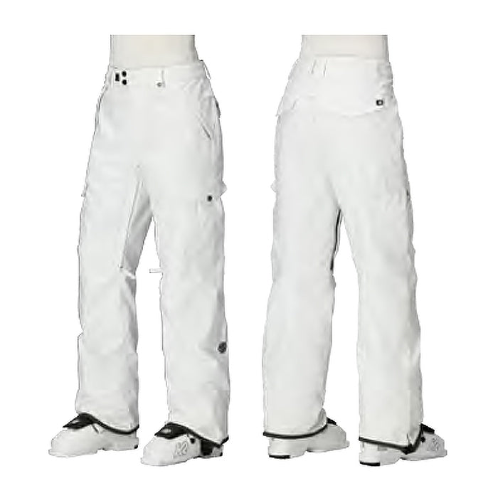 25-26 686 WOMENS AURA INSULATED CARGO PANT WHITE スノーボード 日本正規品 早期予約