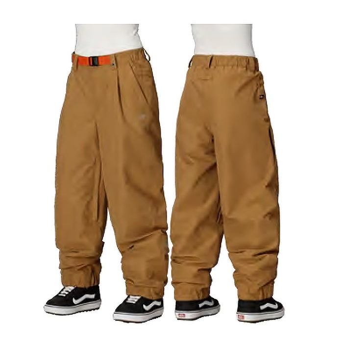 25-26 686 WOMENS OUTLINE SHELL PANT CARAMEL RIPSTOP スノーボード 日本正規品 早期予約