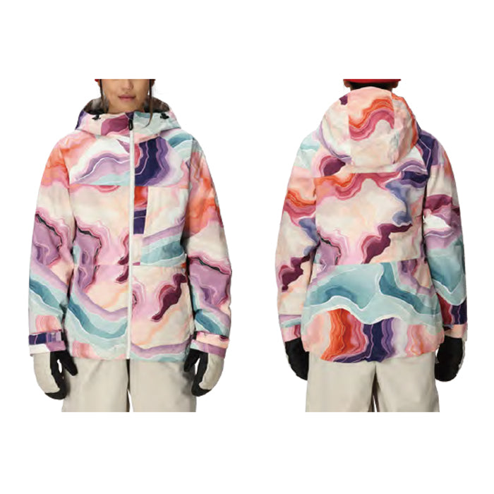 25-26 686 WOMENS ATHENA INSULATED JACKET SEDIMENTARY PRINT スノーボード 日本正規品 早期予約
