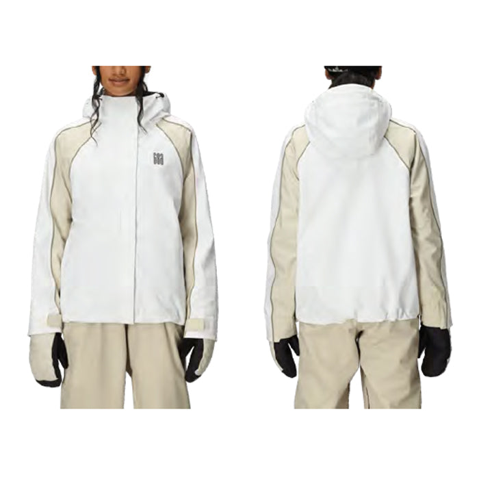 スノーボード ウェア シックスエイトシックス 686 WOMENS HOLOGRAM SHELL JACKET WHITE COLORBLOCK 送料無料 日本正規品 予約商品 店頭受け取り可能