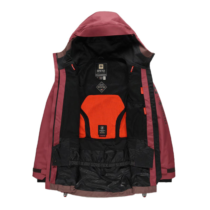 スノーボード ウェア シックスエイトシックス 686 WOMENS GORE-TEX SKYLINE THERMAGRAPH? JACKET ROSEWOOD 送料無料 日本正規品 予約商品 店頭受け取り可能
