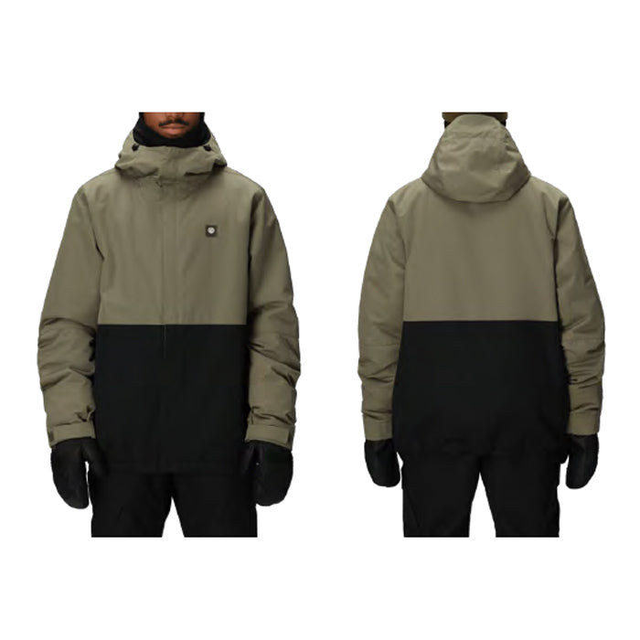 スノーボード ウェア シックスエイトシックス 686 MENS FOUNDATION INSULATED JACKET SAGE COLORBLOCK 送料無料 日本正規品 予約商品 店頭受け取り可能