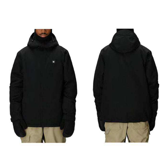 スノーボード ウェア シックスエイトシックス 686 MENS FOUNDATION INSULATED JACKET BLACK  送料無料 日本正規品 予約商品 店頭受け取り可能