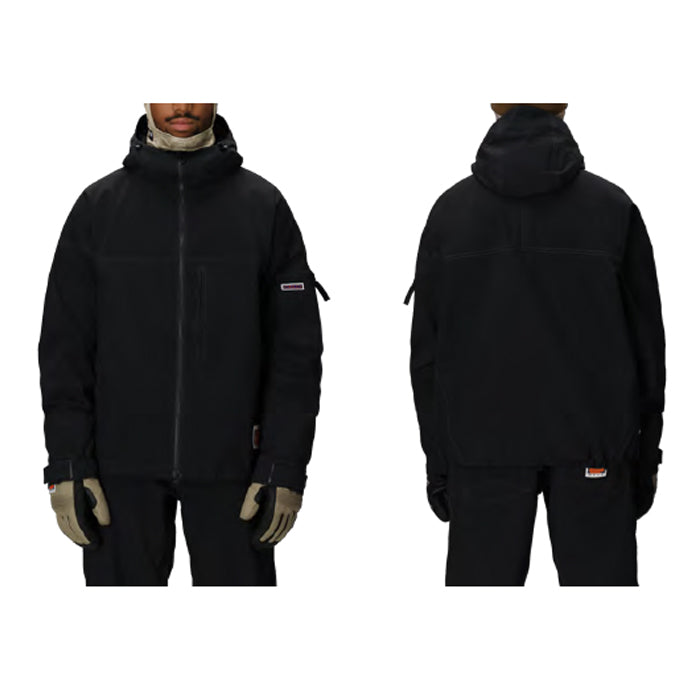 スノーボード ウェア シックスエイトシックス 686 MENS DOJO SHELL JACKET BLACK  送料無料 日本正規品 予約商品 店頭受け取り可能