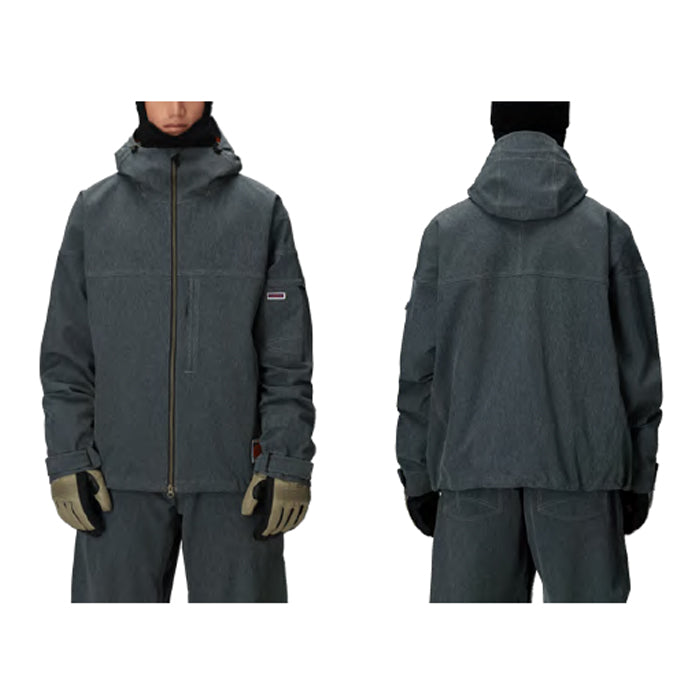 スノーボード ウェア シックスエイトシックス 686 MENS DOJO SHELL JACKET NAVY DENIM 送料無料 日本正規品 予約商品 店頭受け取り可能