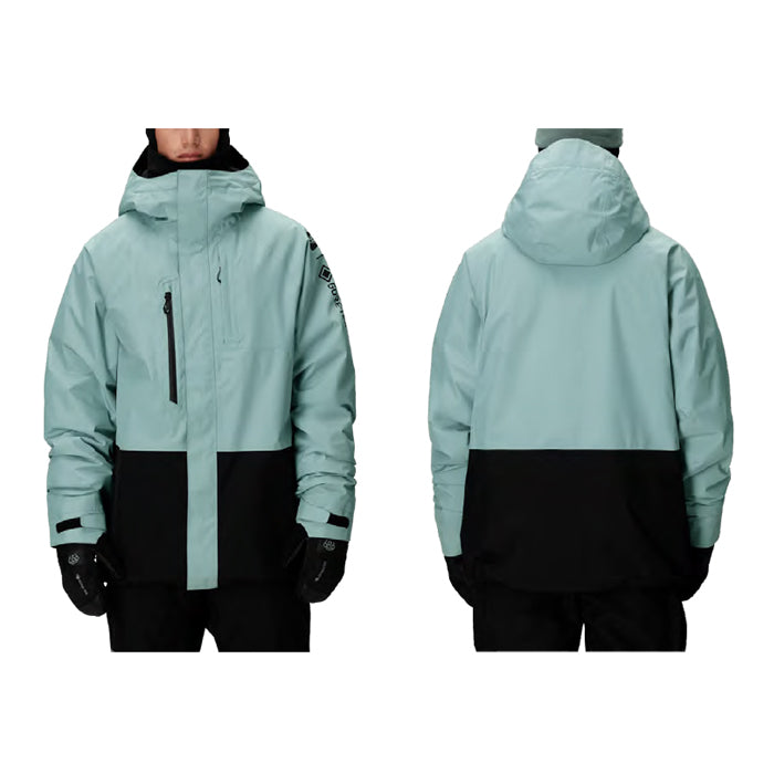 スノーボード ウェア シックスエイトシックス 686 MENS GORE-TEX CORE INSULATED JACKET DUSTY MARINE COLORBLOCK 送料無料 日本正規品 予約商品 店頭受け取り可能