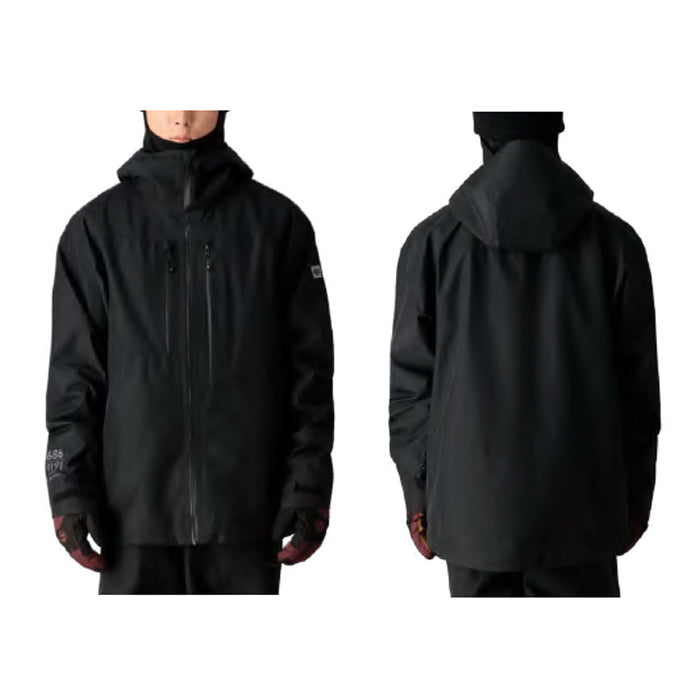 25-26 686 MENS GORE-TEX 3L ATV THERMAGRAPH? JACKET BLACK スノーボード 早期予約