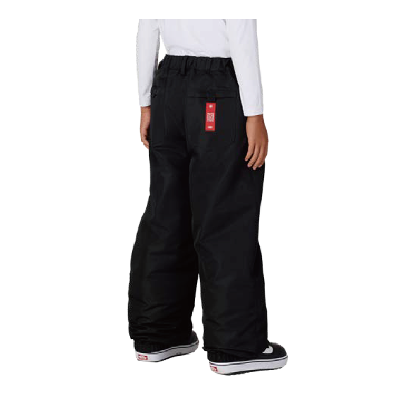 686 ウェア ロクハチロク BOYS 686 DOJO SHELL PANT BLACK M6WN611 26-27 スノーボードウェア 日本正規品