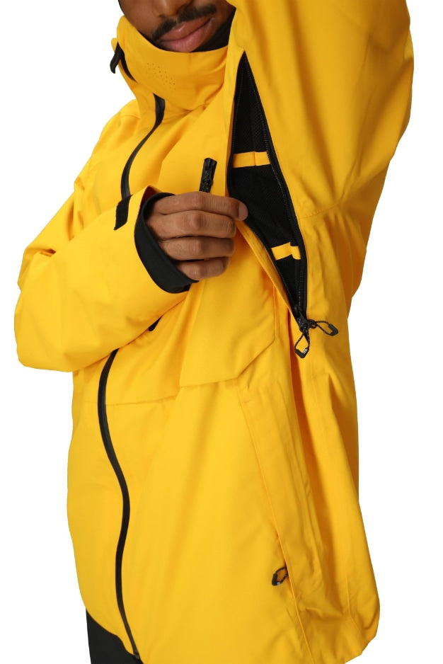 686 ロクハチロク MENS HYDRA THERMAGRAPH JACKET YELLOW GOLD 25-26 スノーボード ウェア