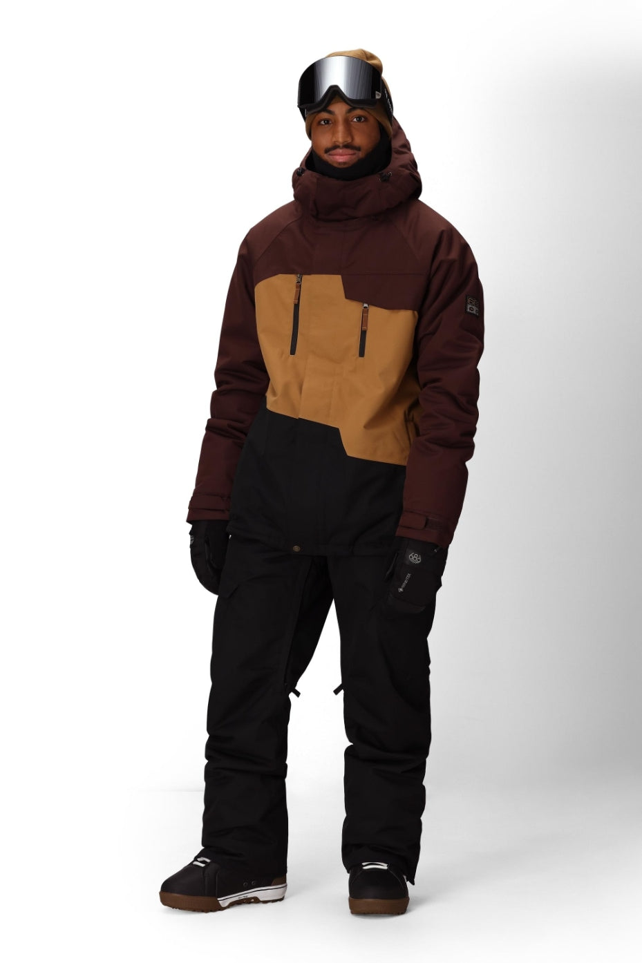 686 ロクハチロク MENS INFINITY INSULATED CARGO PANT BLACK 25-26 スノーボード ウェア