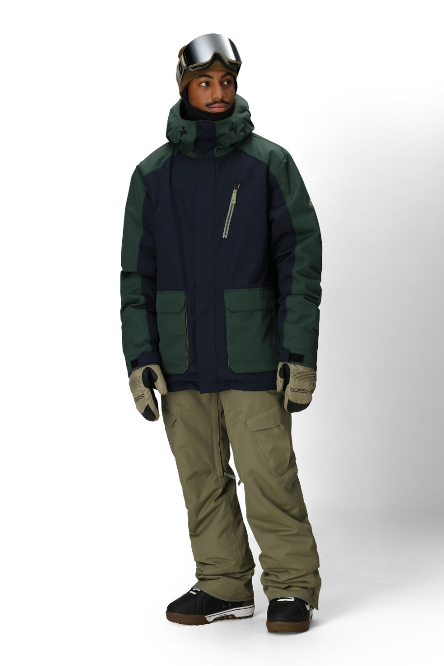 686 ロクハチロク MENS INFINITY INSULATED CARGO PANT SAGE 25-26 スノーボード ウェア