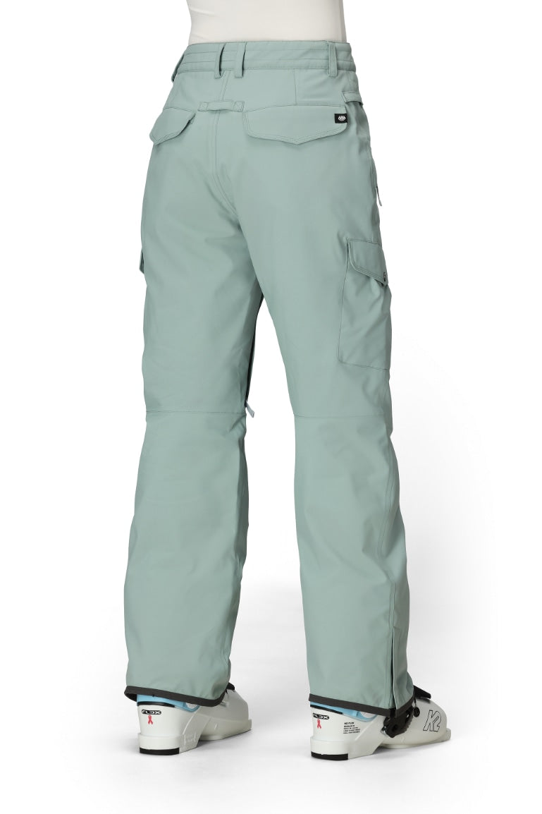 686 ロクハチロク WOMENS AURA INSULATED CARGO PANT DUSTY MARINE 25-26 スノーボード ウェア