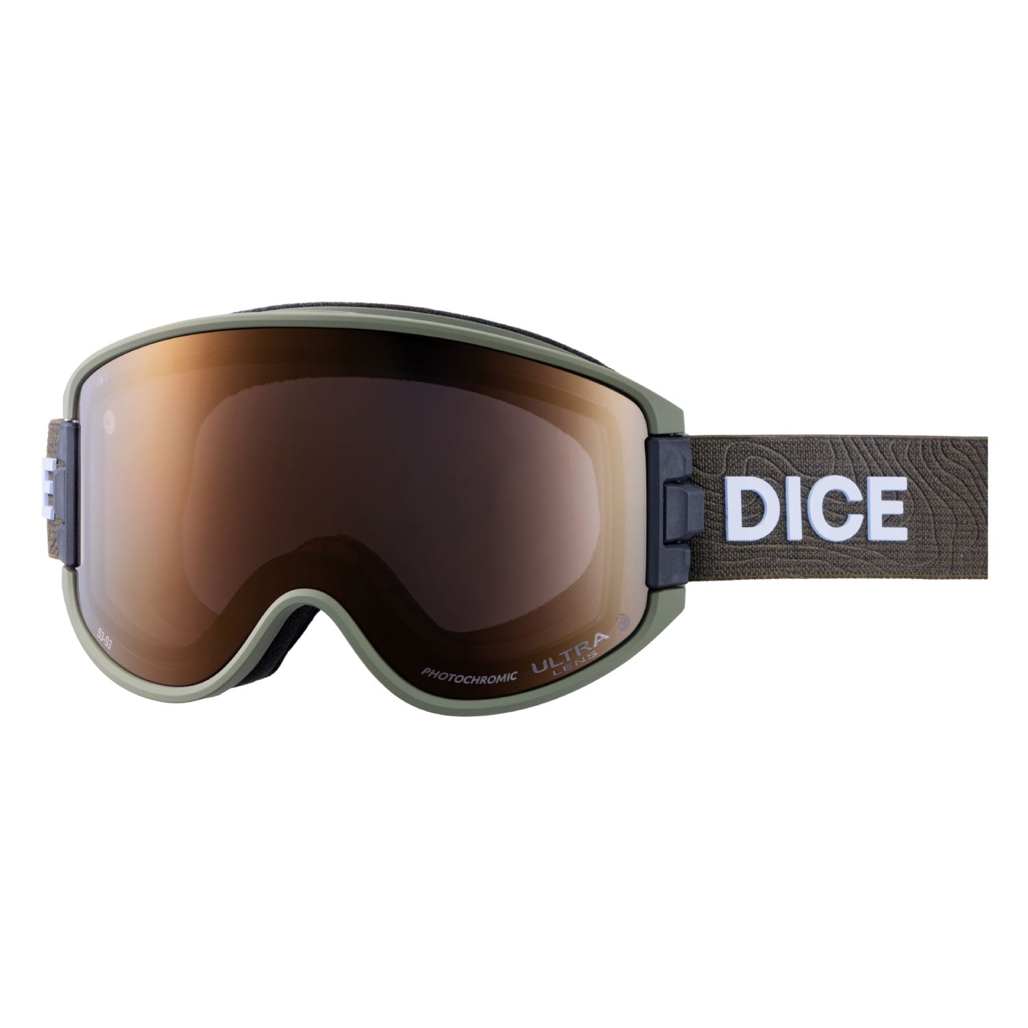 スノーボード ゴーグル ダイス DICE GOODMAN OLV 25-26 送料無料 日本正規品 予約商品 店頭受け取り可能