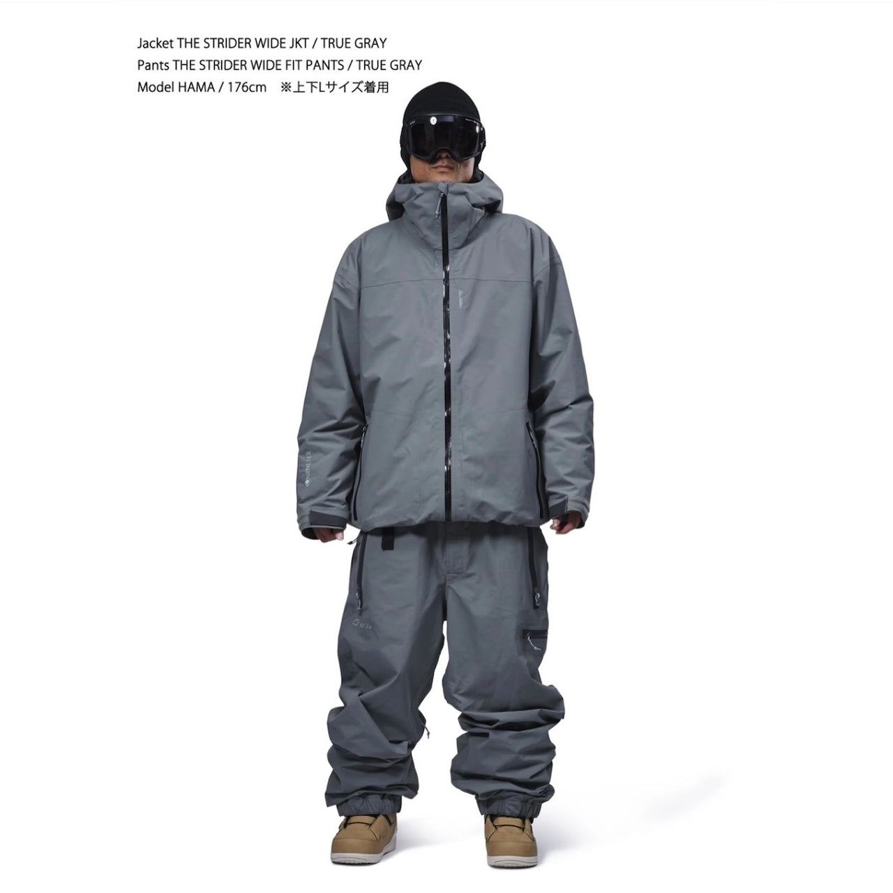 REW STRIDER JACKET limited Lサイズ 23-24 REW(アールイーダブリュー)・THE STRIDER JACKET [GORE