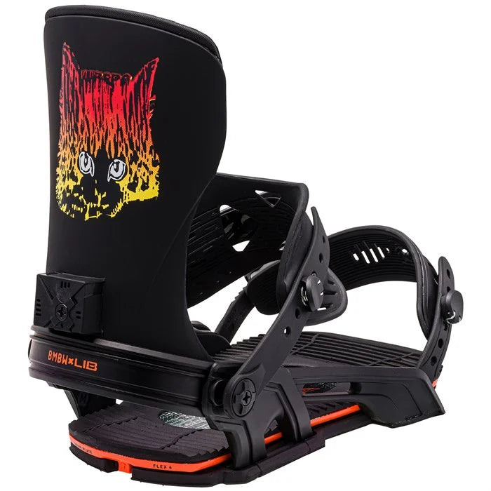 スノーボード ビンディング ベントメタル BENT METAL TRANSFER Black/Orange 23-24 送料無料 日本正規品 店頭受け取り可能